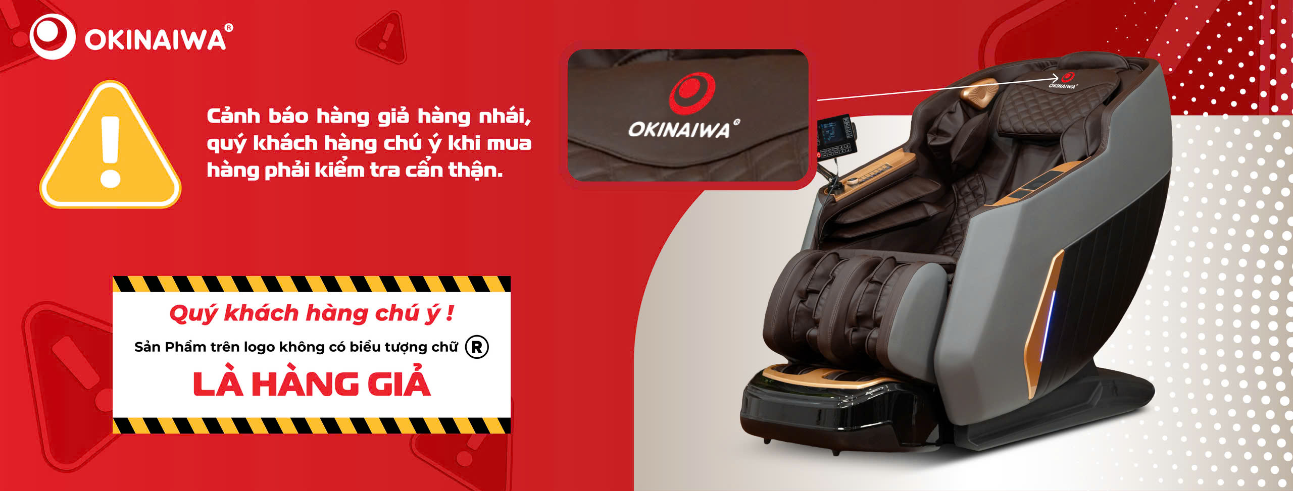 ghế massage Okinaiwa